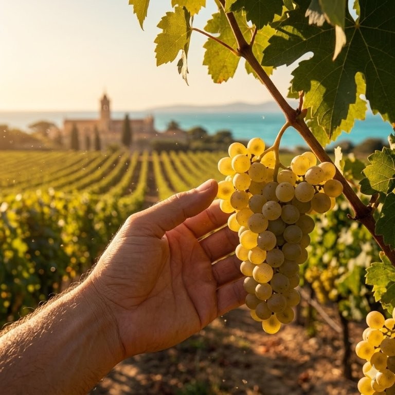 Sacred Vineyard Harvest Saint-Honorat Island Reeviera