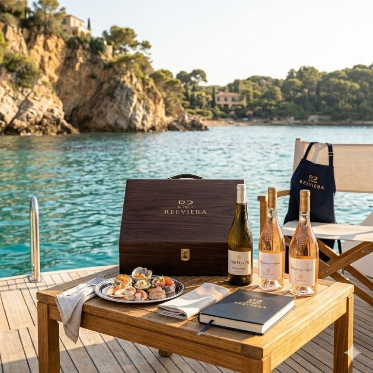 Luxury Yacht Wine Tasting French Riviera Reeviera