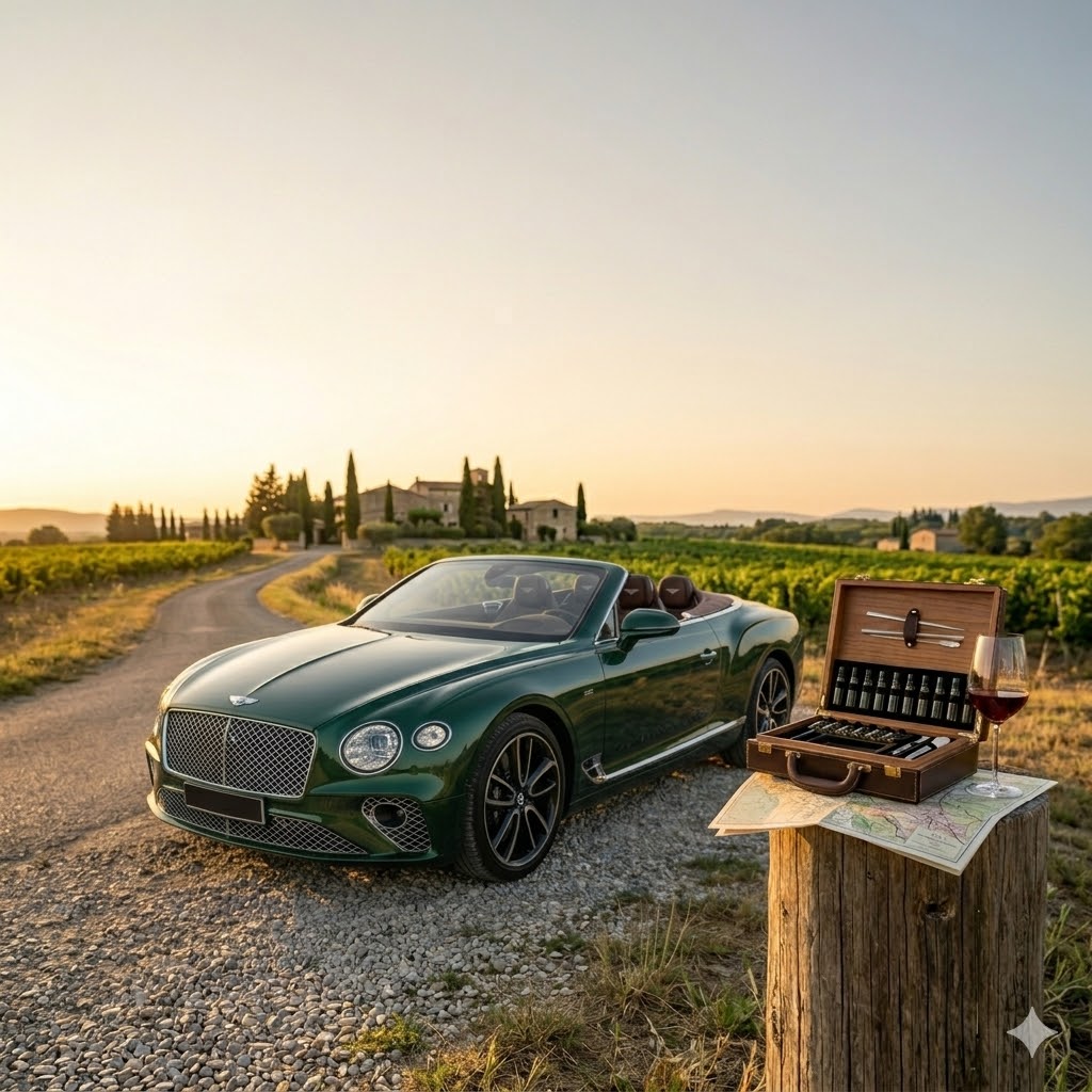 The Sommelier's Vintage Route Reeviera Classic Car Wine Tour